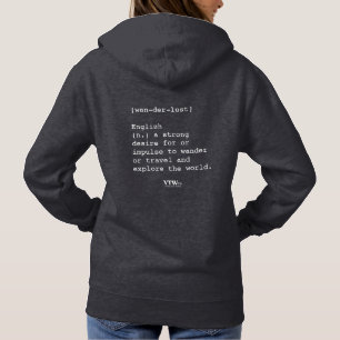 Sudadera Hoodie femenino de Wanderlust