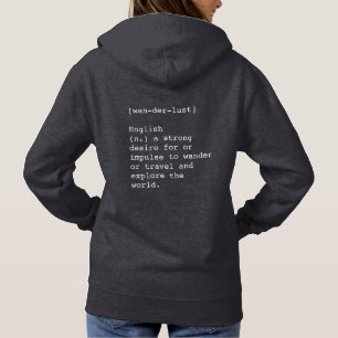 Sudadera Hoodie femenino de Wanderlust