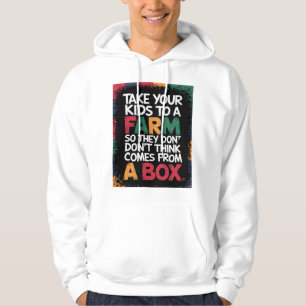 Sudadera Hoodie gráfico de negrita