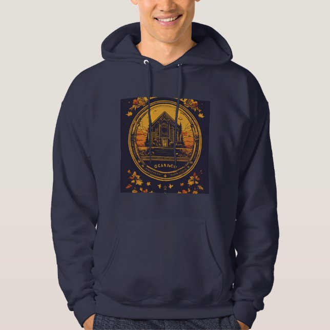 Sudadera Hoodie gráfico motivacional de los hombres - Inspi (Anverso)