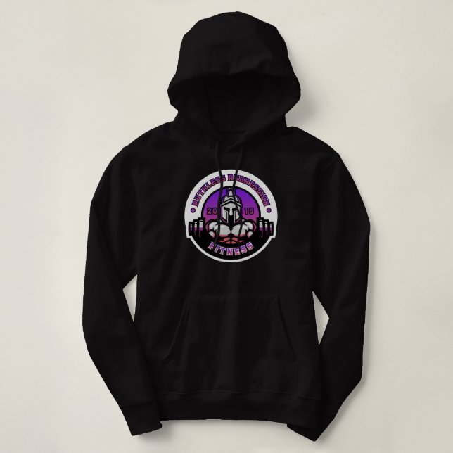 Sudadera Hoodie, guerrera de gimnasia artística para mujere (Diseño del anverso)