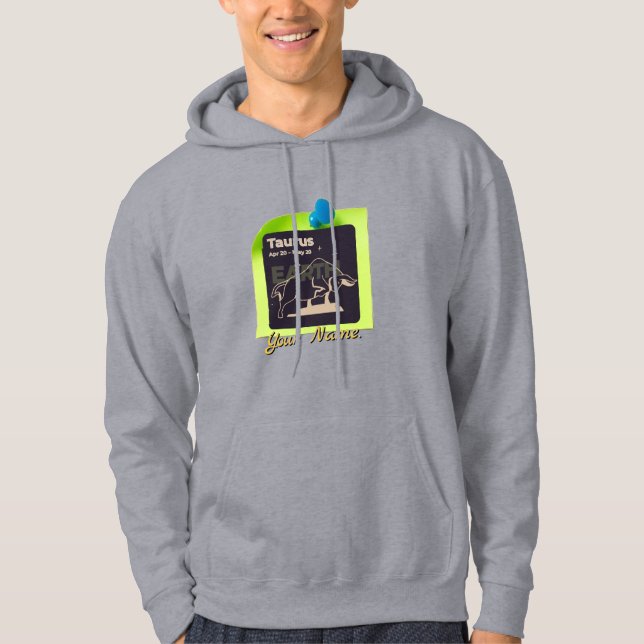 Sudadera Hoodie H02 ¡Pinned MyZodiac! Tauro (Anverso)