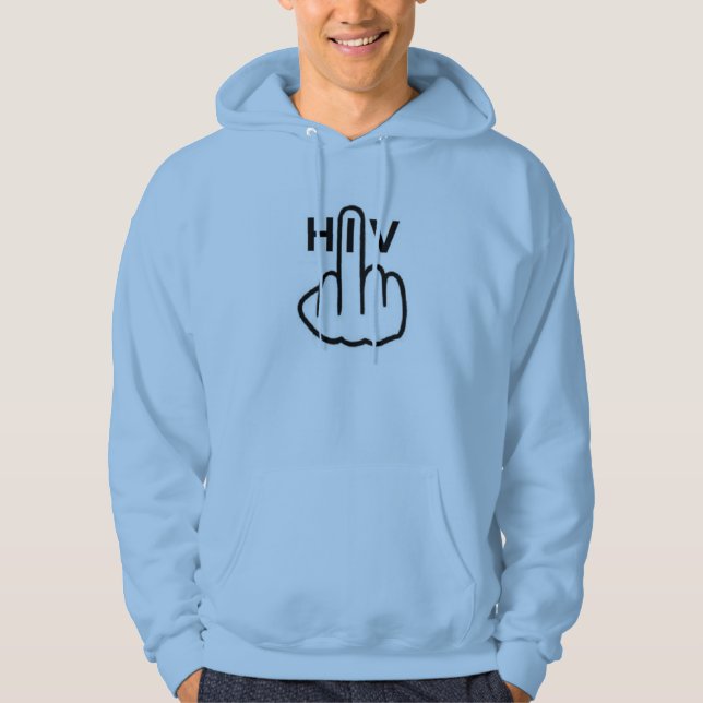 Sudadera Hoodie HIV Flip (Anverso)