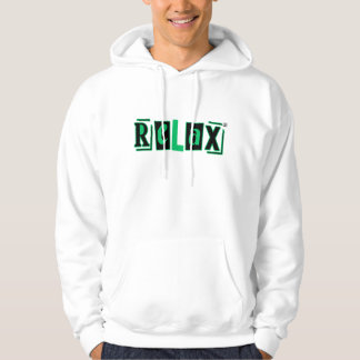 Sudadera Hoodie impreso : Relájate