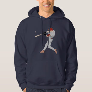 Sudadera Hoodie, jugador de béisbol