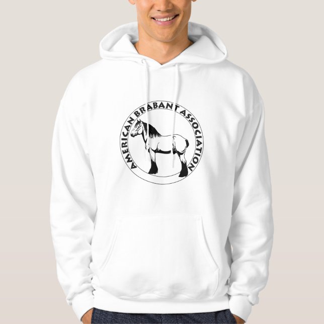 Sudadera Hoodie, la Asociación Americana de Brabantes (Anverso)