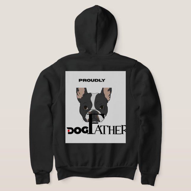 Sudadera Hoodie masculino - Perro amante (Distribución Reverso )