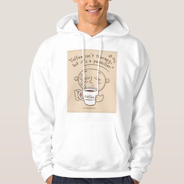 Sudadera Hoodie masculino premium con diseño moderno (Anverso)