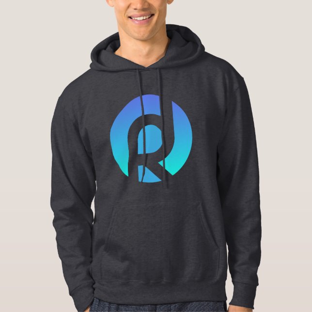 Sudadera Hoodie masculino (sólo con logotipo) (Anverso)