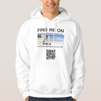 Sudadera Hoodie Me Encuentra En Citas Nunca Casadas. Com