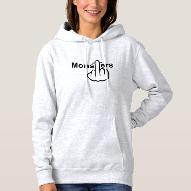 Sudadera Hoodie Monster Flip (Anverso)