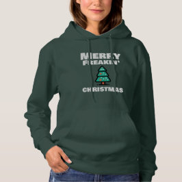 Sudadera Hoodie, Navidad de Merry Freakin