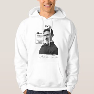 Sudadera Hoodie Nikola Tesla
