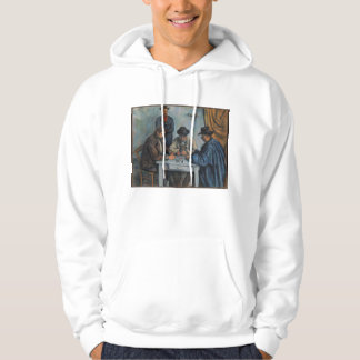 Sudadera Hoodie para los hombres - The Card Players Paul Cé