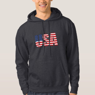 Sudadera Hoodie patriótico del amante de la pulpa masculino