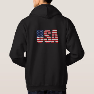Sudadera Hoodie patriótico del amante de la pulpa masculino