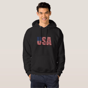 Sudadera Hoodie patriótico del amante de la pulpa masculino