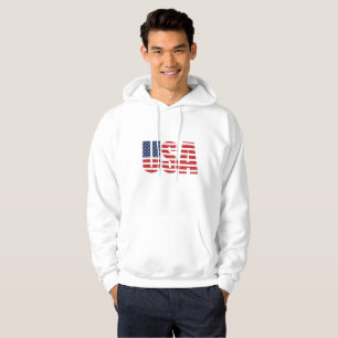 Sudadera Hoodie patriótico del amante de la pulpa masculino