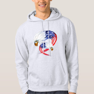 Sudadera Hoodie patriótico masculino