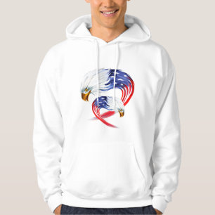Sudadera Hoodie patriótico masculino