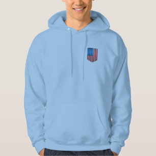 Sudadera Hoodie patriótico masculino