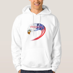 Sudadera Hoodie patriótico masculino