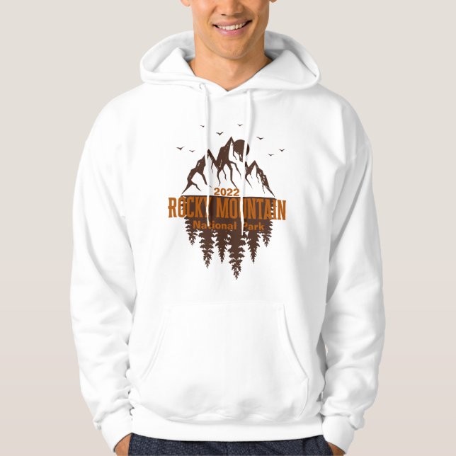 Sudadera Hoodie Personalizada del Parque Nacional de las Mo (Anverso)