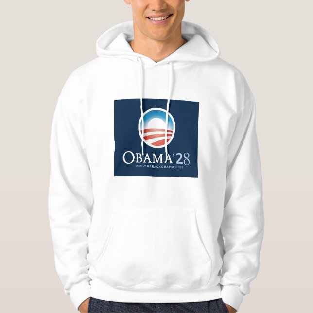 Sudadera Hoodie político Obama 2028... Gavin Newsom (Anverso)