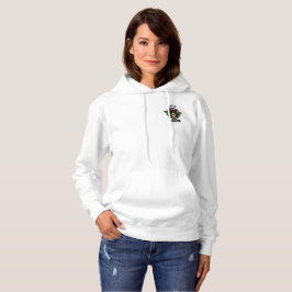 Sudadera Hoodie Pullover Instintiva Básica para Mujeres
