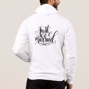 Sudadera Hoodie recién casada de los hombres