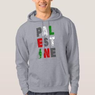 Sudadera Hoodie solidaria de PALESTINA - Audaz Dolor