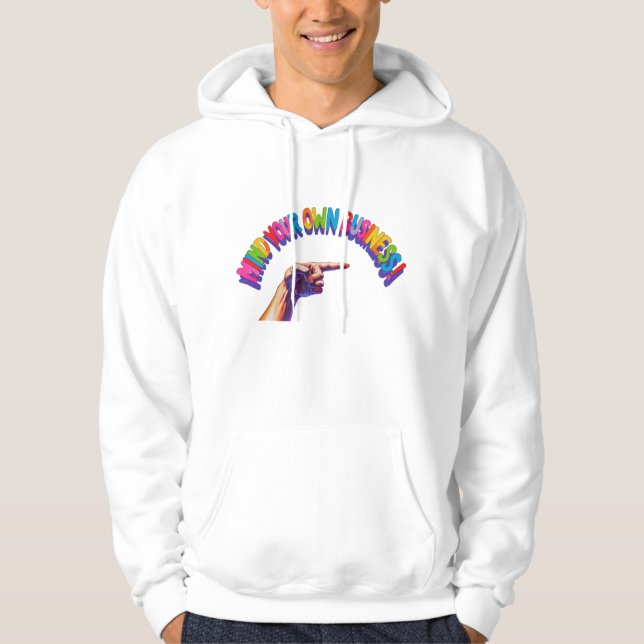 Sudadera Hoodie Statement Hoodie - Bold & Empowering (Anverso)