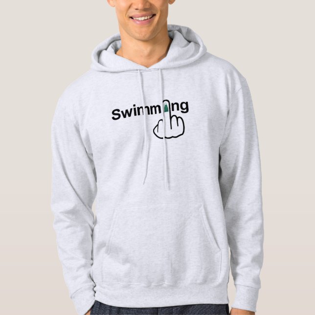 Sudadera Hoodie Swimming Flip (Anverso)