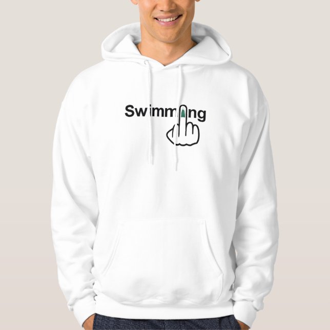 Sudadera Hoodie Swimming Flip (Anverso)