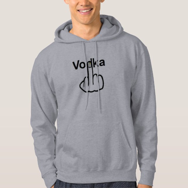Sudadera Hoodie Vodka Flip (Anverso)