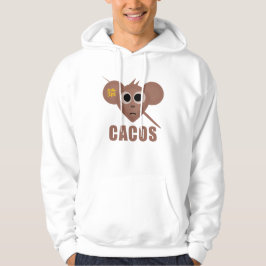 Sudadera hoodie with cute monkey design