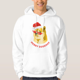 Sudadera Hoodies with Dogecoin Merry Cryptmas