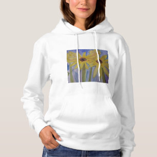 Sudadera Hoojas de girasoles amarillos de verano