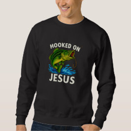 Sudadera Hooked on Jesus - Christian