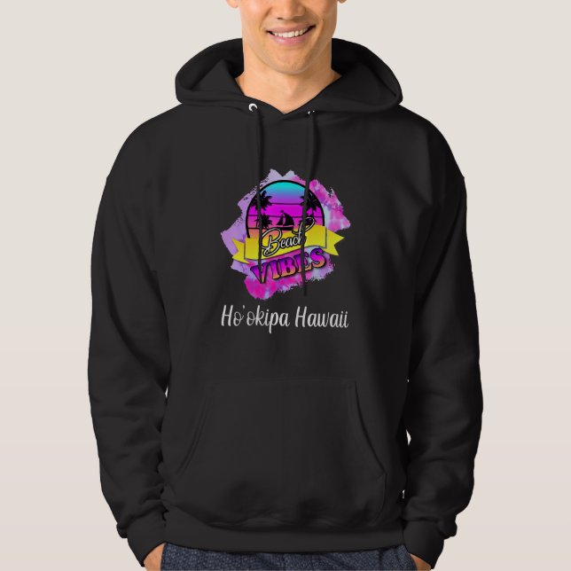 Sudadera Hookipa Beach Summer Vibes Hawaii Hookipa Vintage (Anverso)