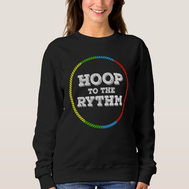 Sudadera Hoop A La Bailarina De Rythm Hula Hoop (Anverso)