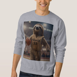 Sudadera Hoops y Hangs: La franja de Dunking Slam,