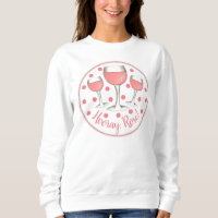 ¡Hooray, Rosé! Vidrio de vino rosa rosa Rubor