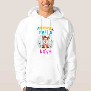 Sudadera Hope Faith Love