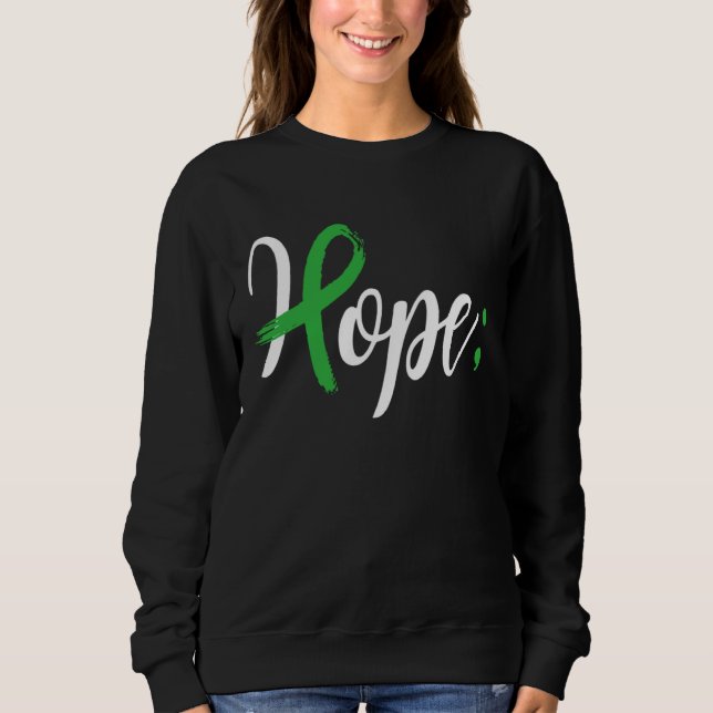 Sudadera Hope Semicolon Mental Health Awareness Month Suppo (Anverso)