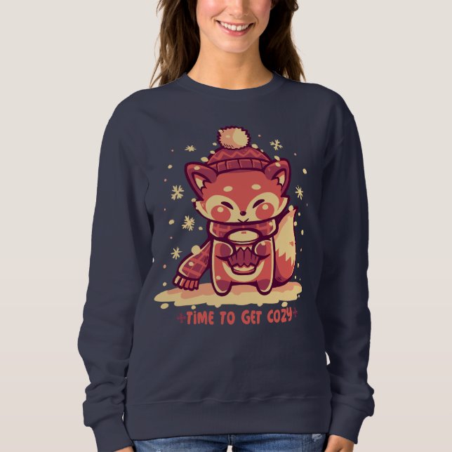 Sudadera Hora de ponerse acogedor (Anverso)