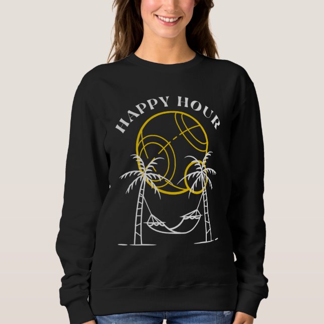 Sudadera HORA FELIZ BOCCE BOCCI BALL Isla (Anverso)