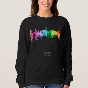 Sudadera Horizonte de Bremen Alemania Rascacielos