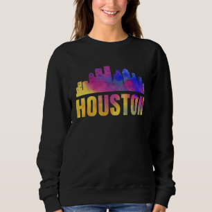 Sudadera Horizonte de Houston Ciudad de Texas H Town TX EE.