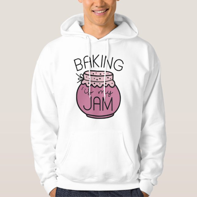 Sudadera Hornear es mi pasión (Anverso)